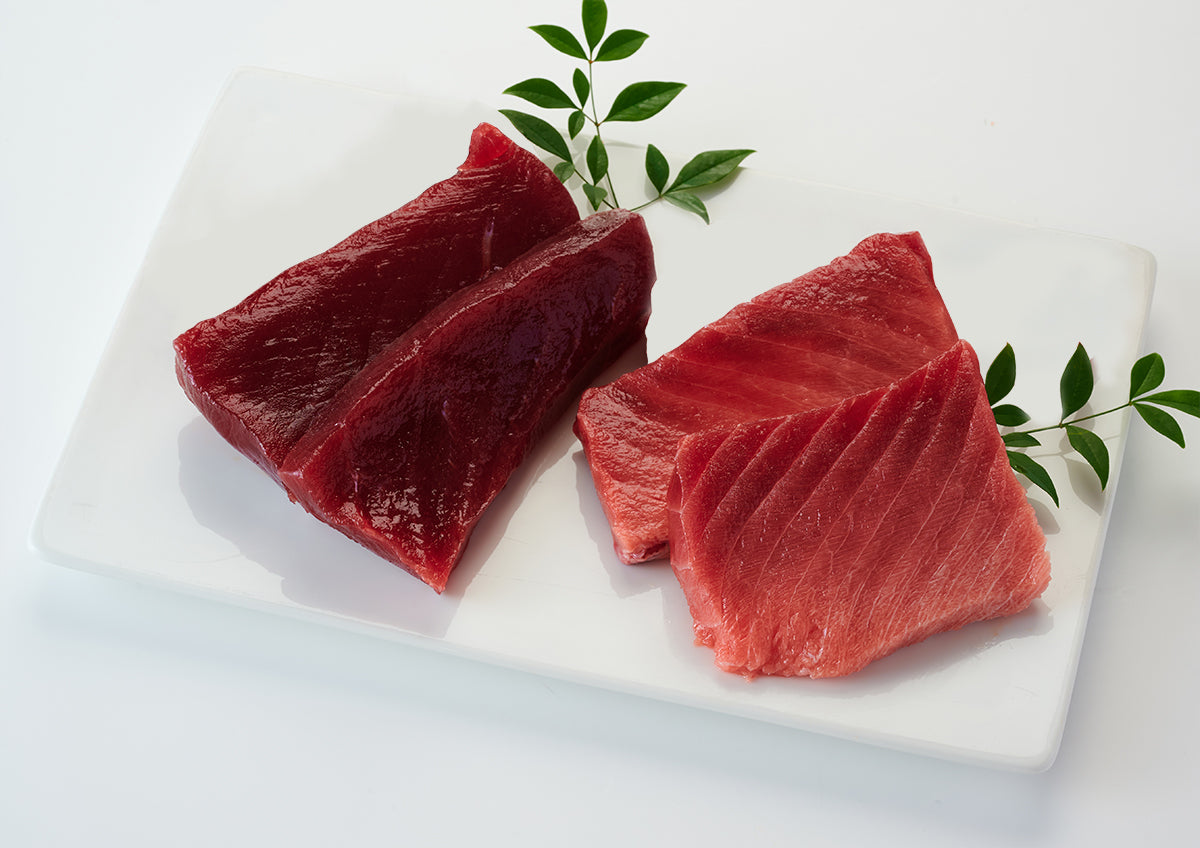 【ギフトセット】中トロ 赤身 食べ比べ 2サクセット